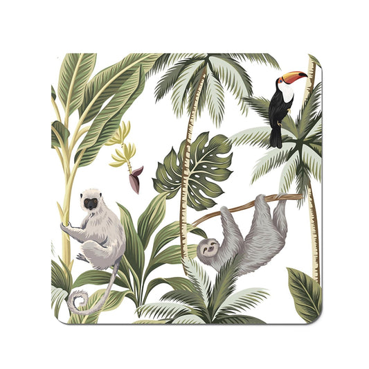 Tropical Sloths Coasters