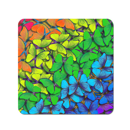 Multicoloured Butterflies Coasters