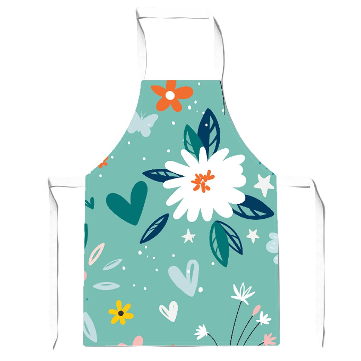 Garden Summer Flowers Apron