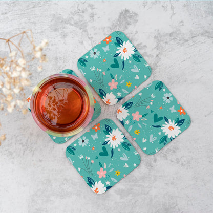 Garden Summer Flowers Coasters