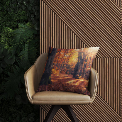 Autumn Forest Outdoor Cushion