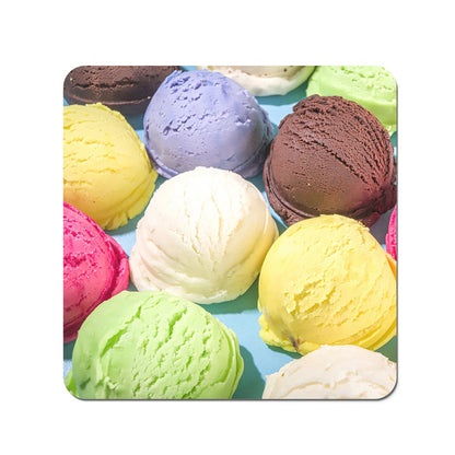 Ice Cream Scoops Coasters