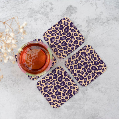 Leopard Print Coasters