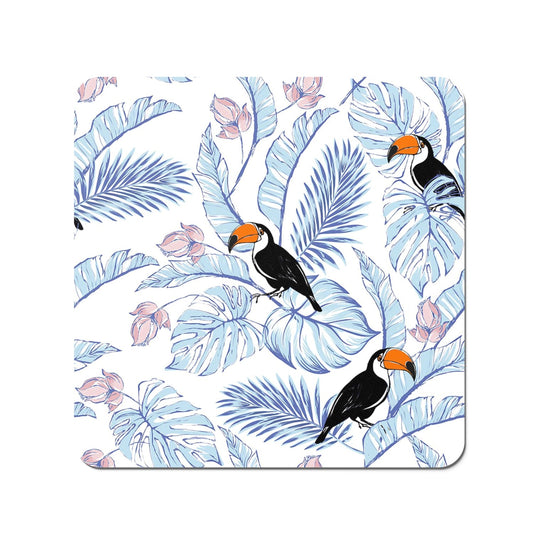 Tropical Toucan Coasters