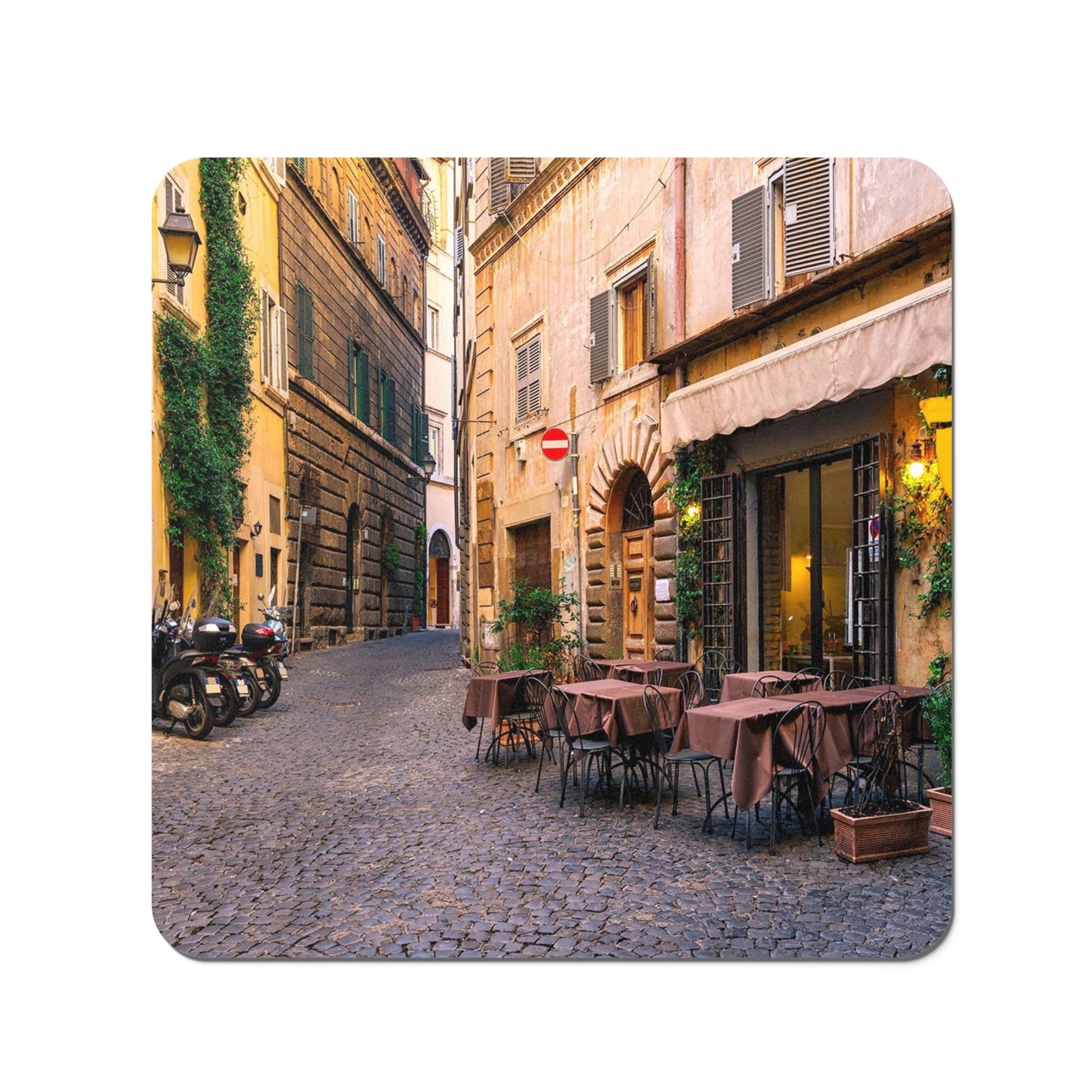 Cozy Rome Street Coasters