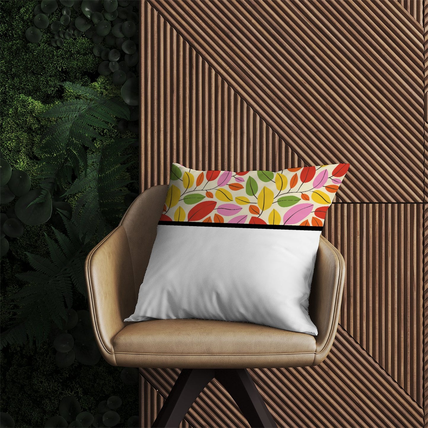 Autumn Leaves Outdoor Cushion