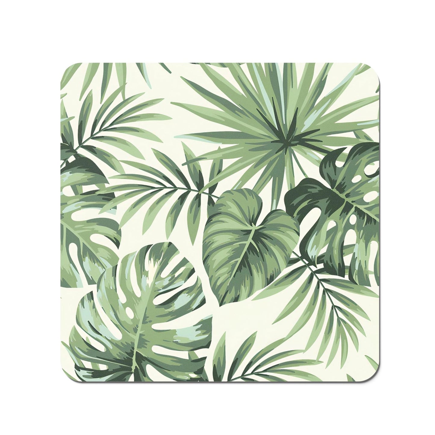 Exotic Palm Leaves Coasters