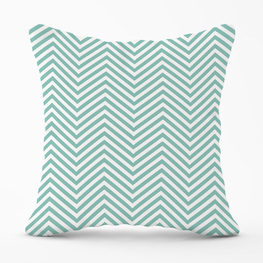 Geometric Chevron Pattern Outdoor Cushion