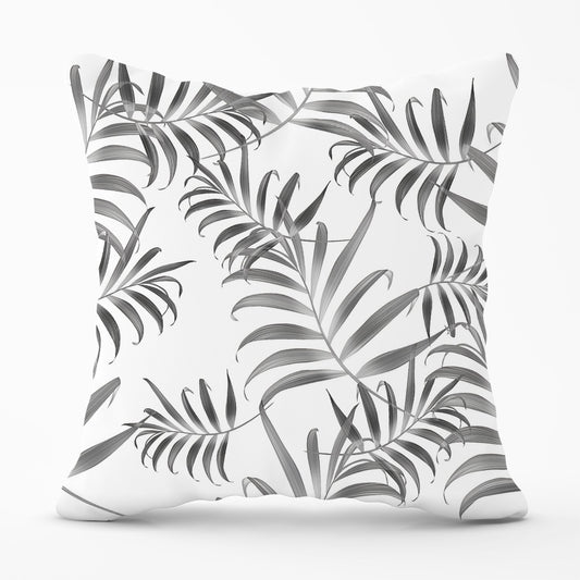 Hawaiian Style Palm Leaves Outdoor Cushion