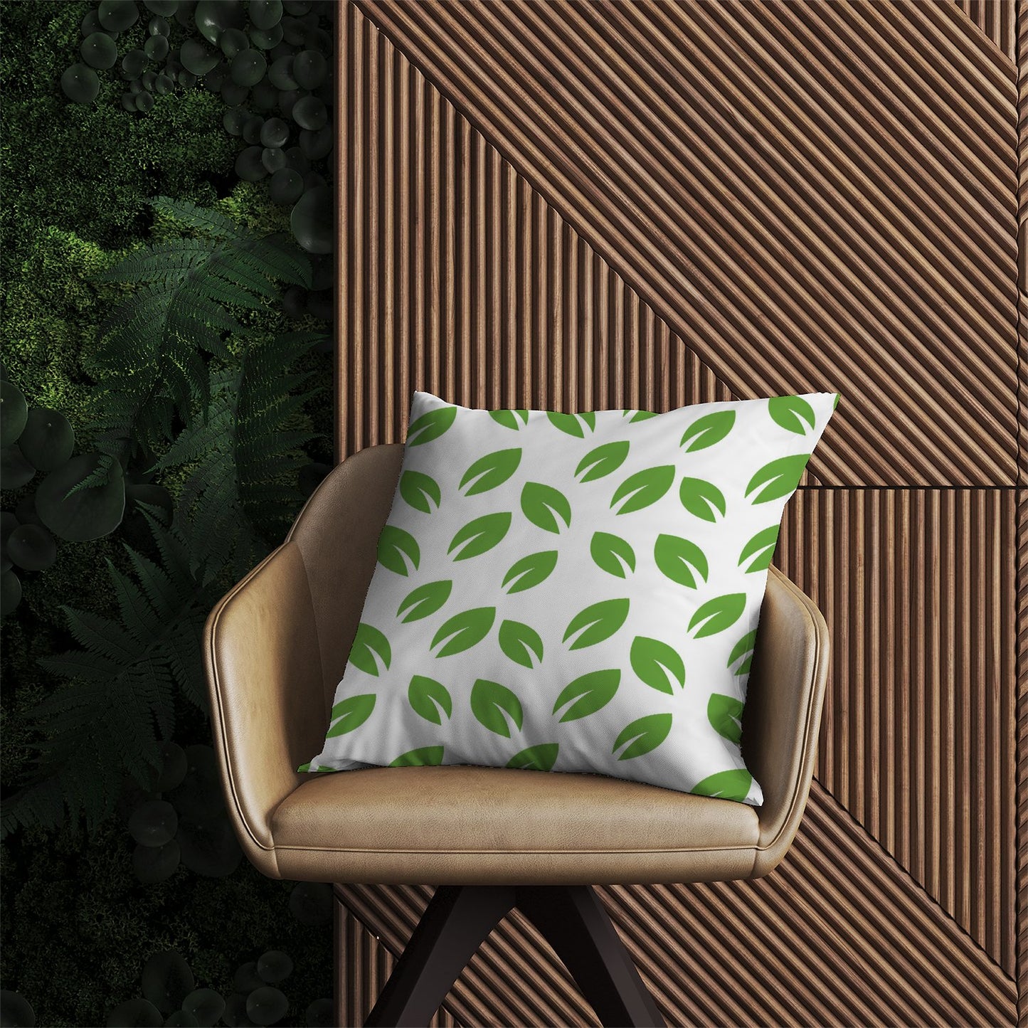 Leaves Pattern Outdoor Cushion