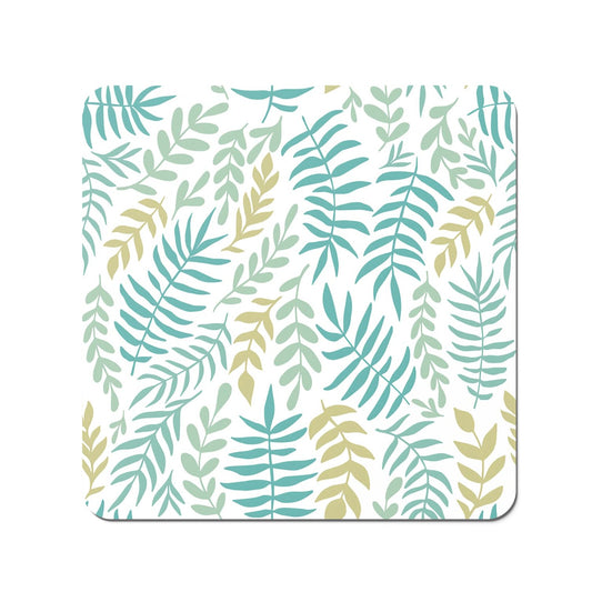 Multicolor Leafs And Branches Coasters