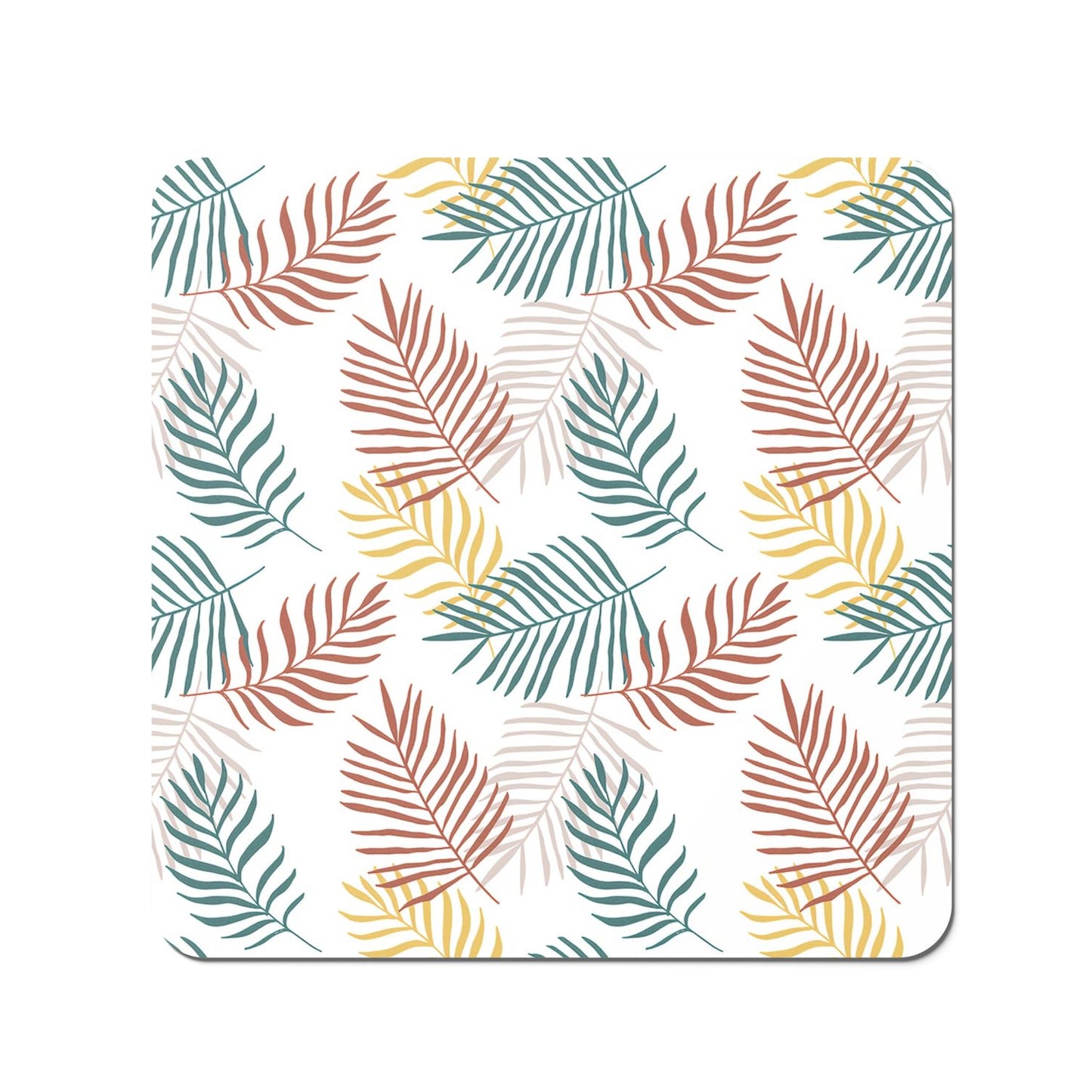 Palm Branches In Natural Colors Coasters