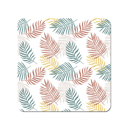 Palm Branches In Natural Colors Coasters