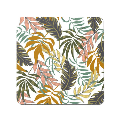 Tropical Leaves Coasters