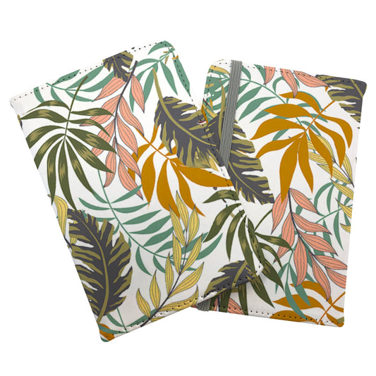 Tropical Leaves Passport Cover