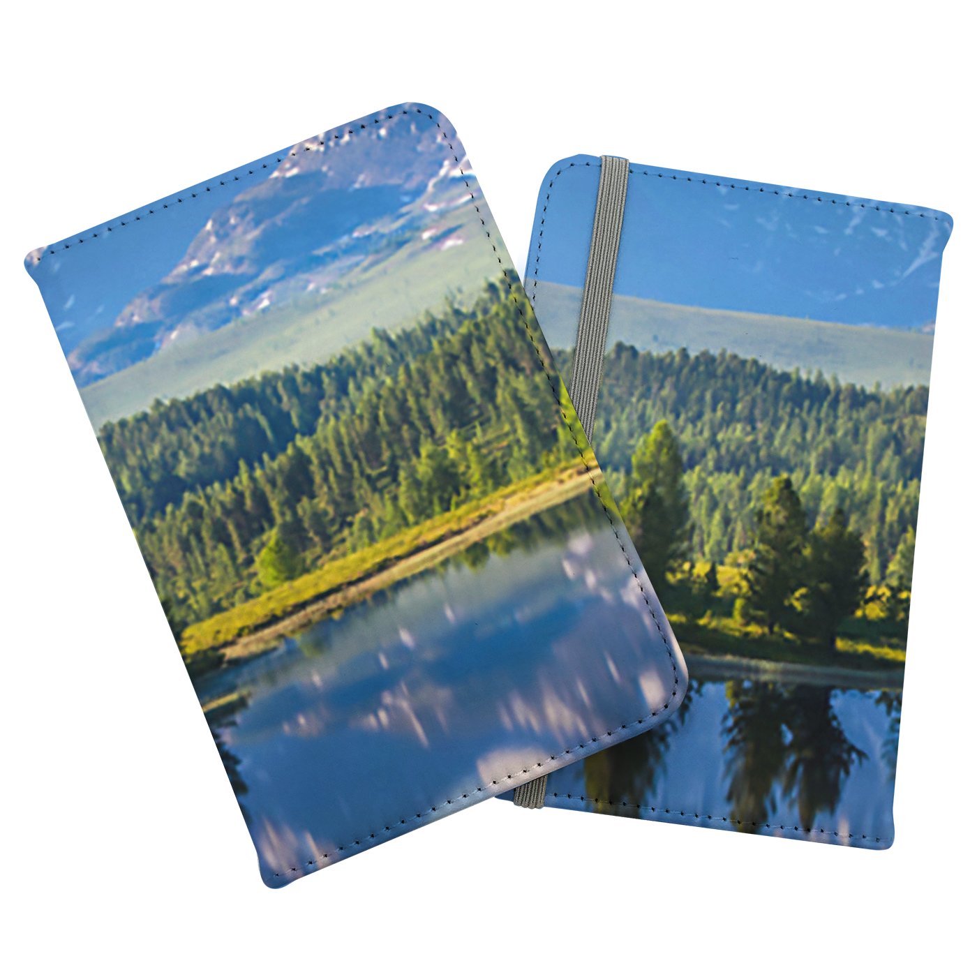 Summer Mountain Lake Passport Cover