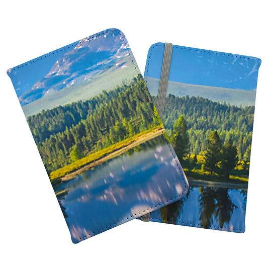 Summer Mountain Lake Passport Cover