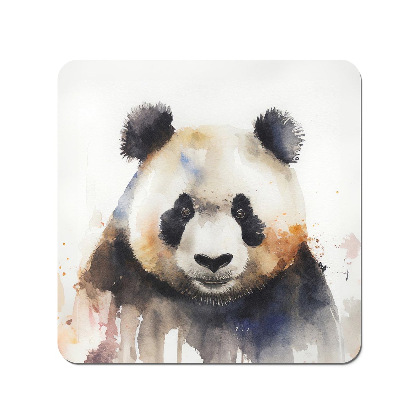 Panda Watercolour Coasters