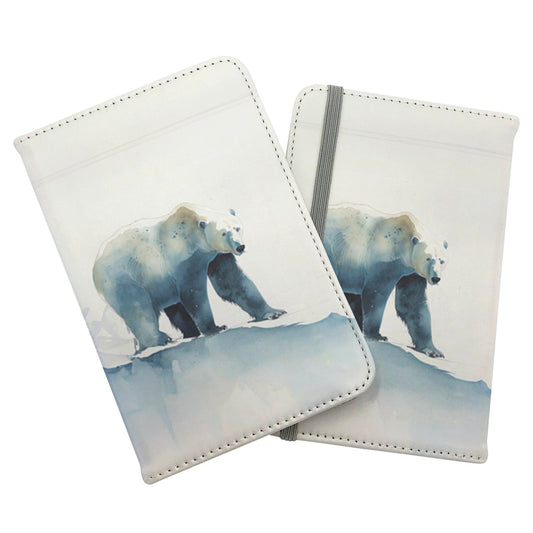 Polar Bear Watercolour Passport Cover