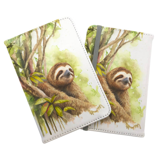 Sloth Watercolour Passport Cover