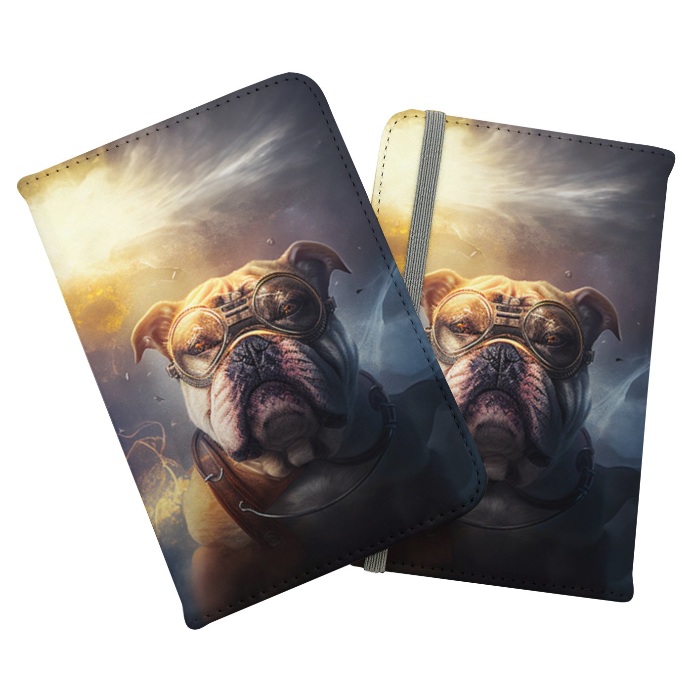 Bulldog Splashart Golden Passport Cover