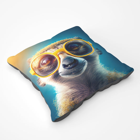 Meerkat Splashart Floor Cushion