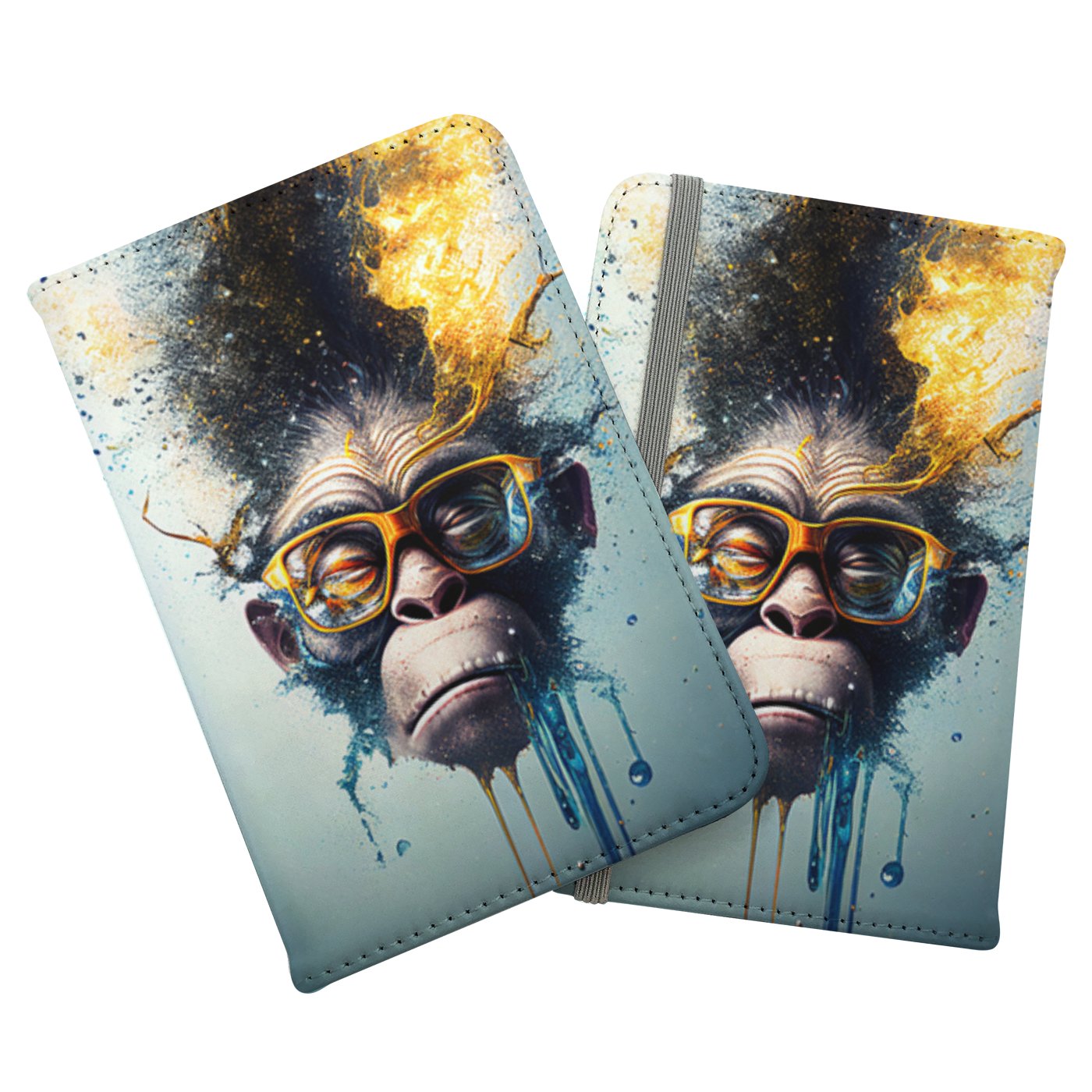 Monkey Splashart Passport Cover