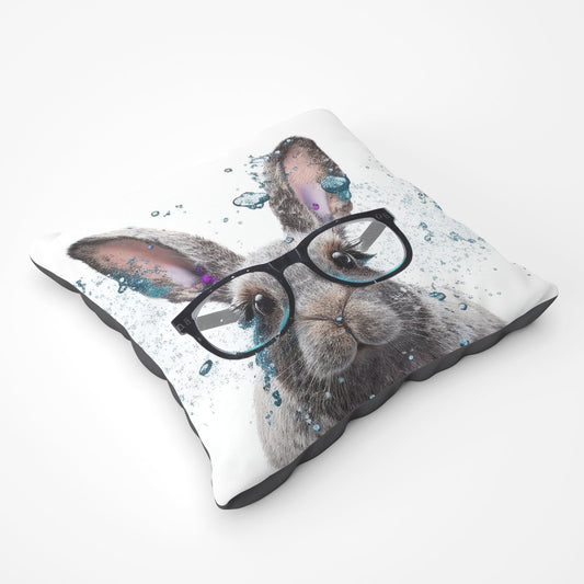 Rabbit Splashart Floor Cushion