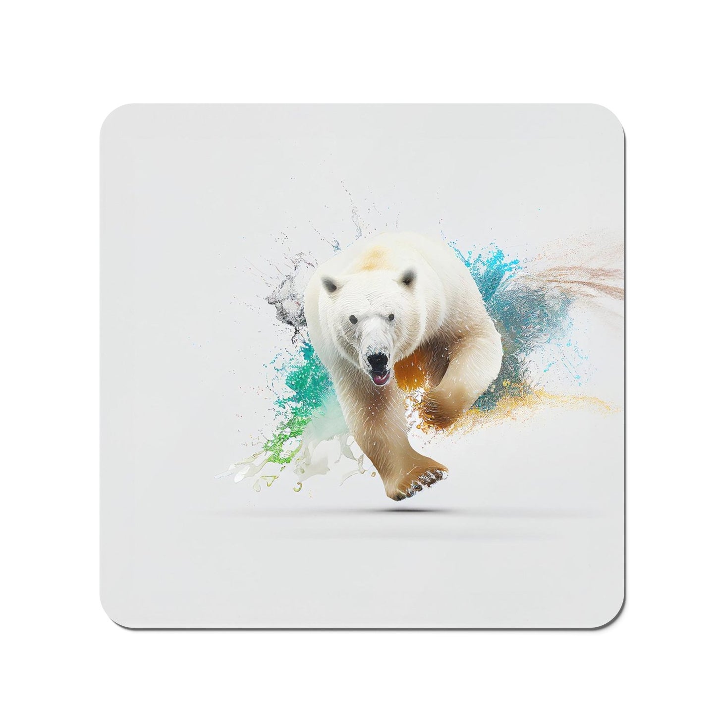 Charging Polar Bear Coasters