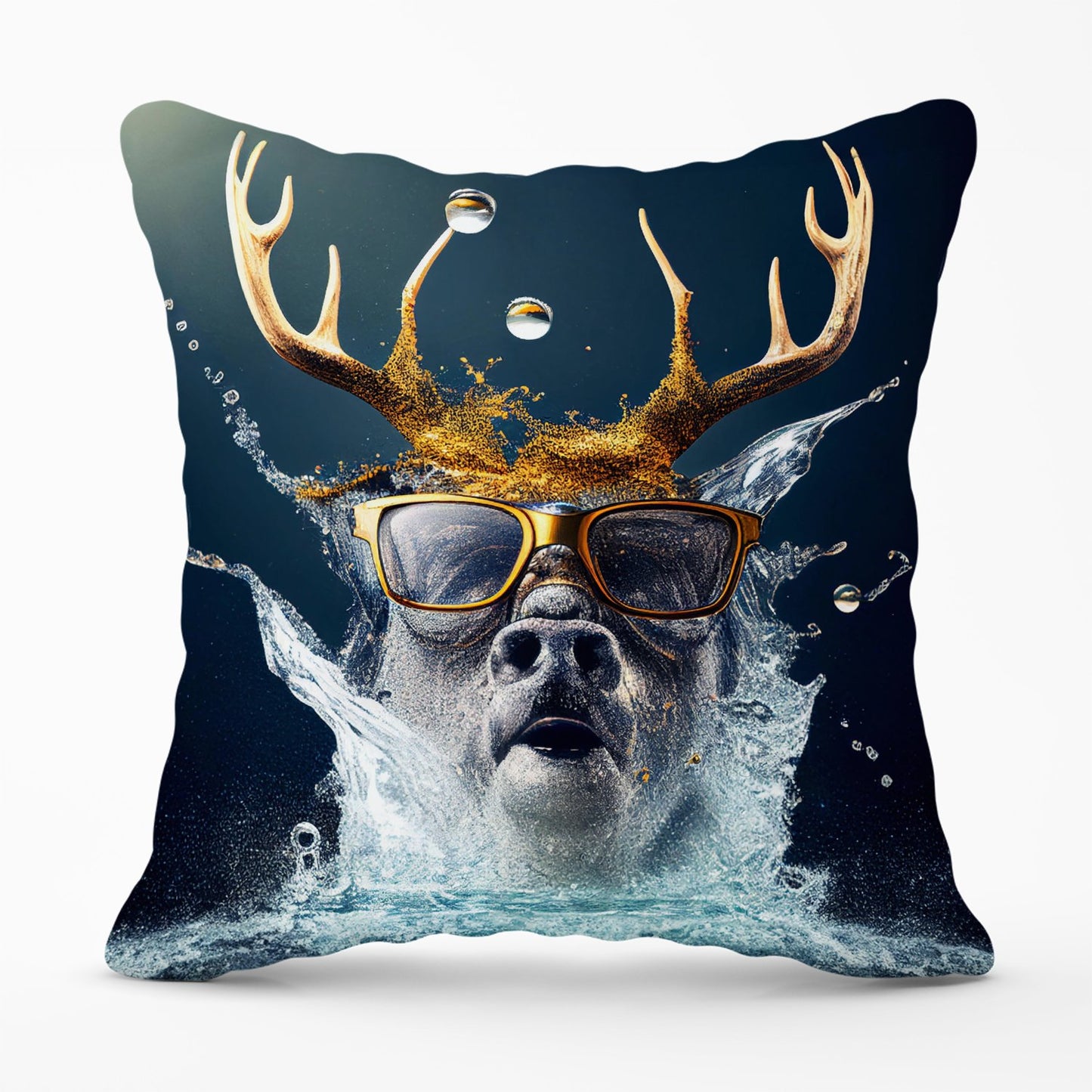 Stag Splashart Outdoor Cushion