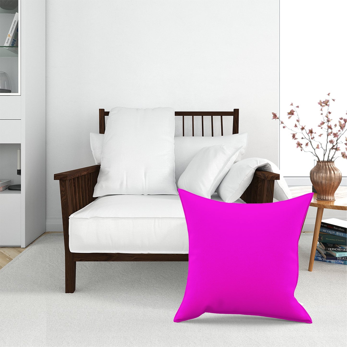 Vivid Pink Floor Cushion