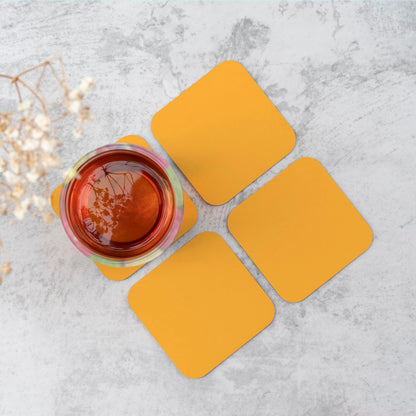 Cantaloupe Orange Coasters