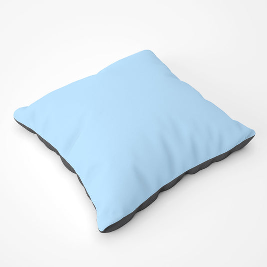 Pale Cornflour Blue Floor Cushion