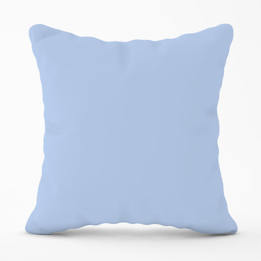 Pale Cornflour Blue Outdoor Cushion