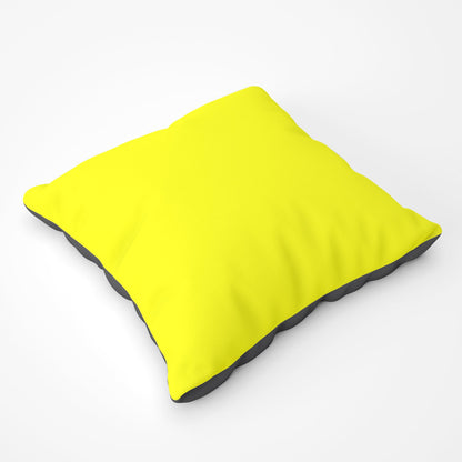 Sunshine Yellow Floor Cushion