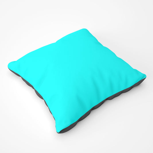 Electric Blue Floor Cushion