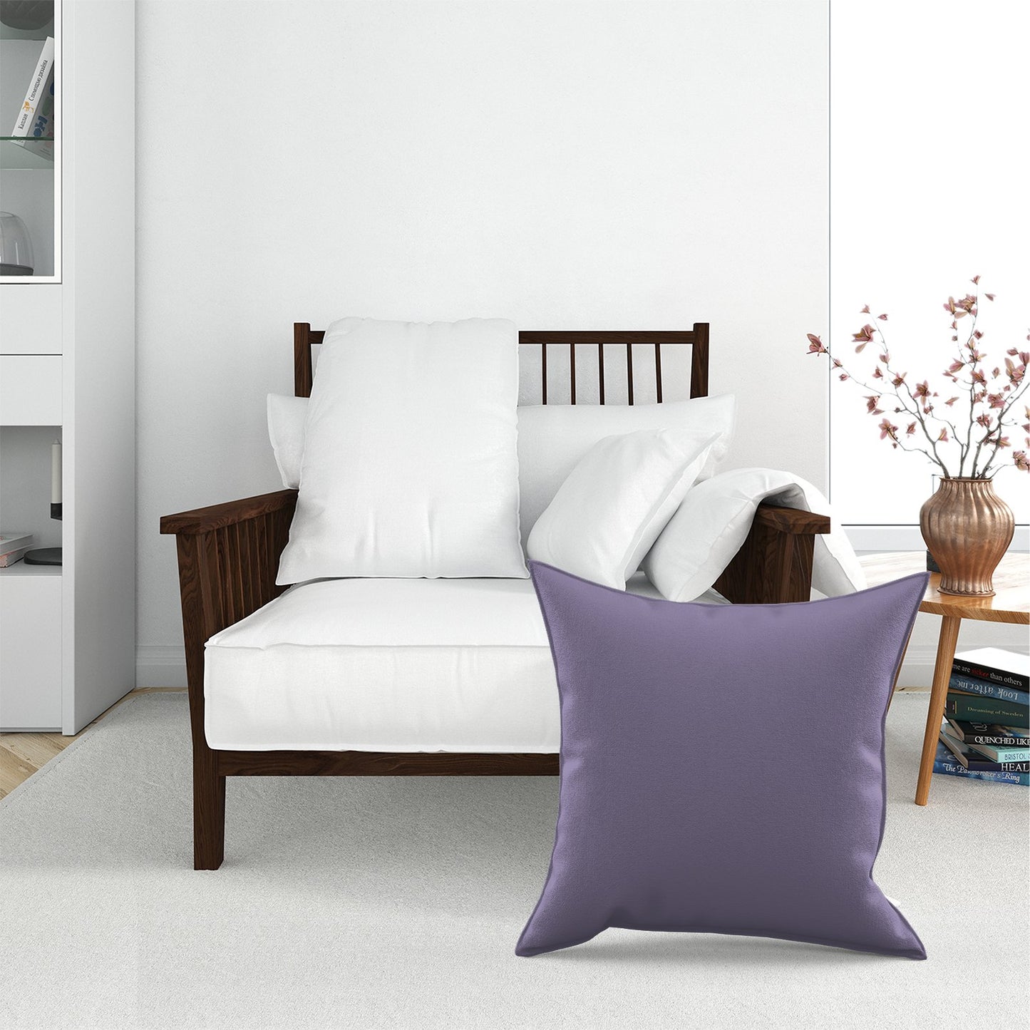 Smoky Lavendar Floor Cushion