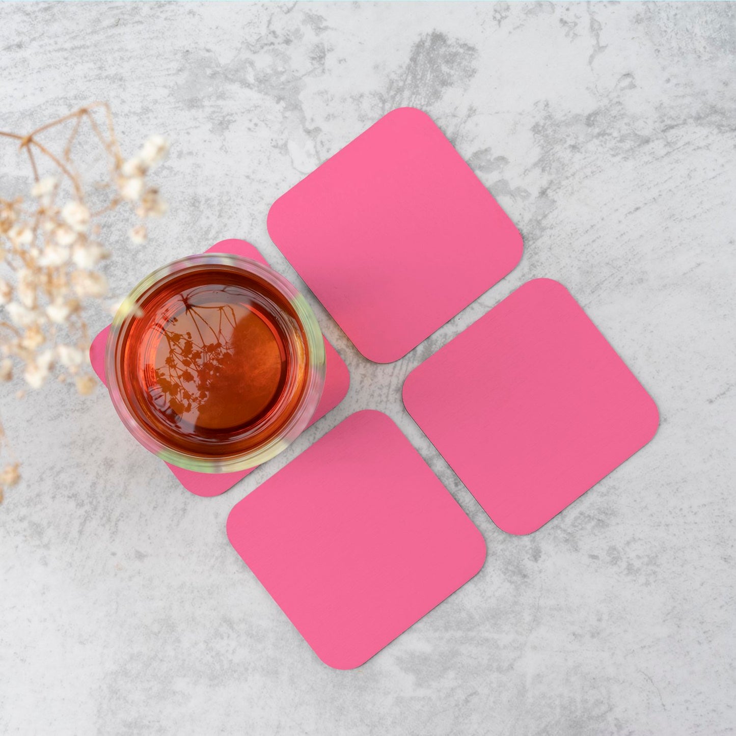 Hot Pink Coasters