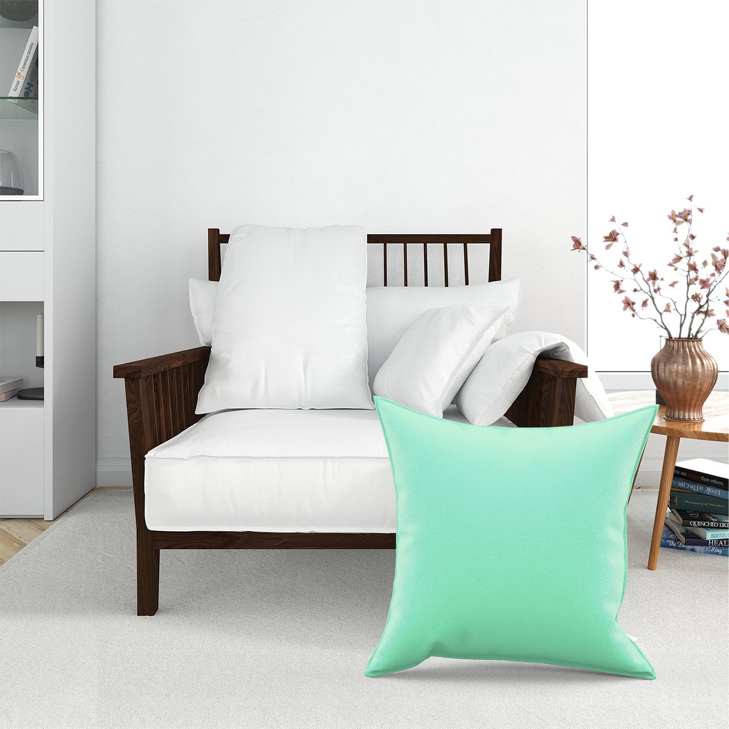 Robin Egg Blue Floor Cushion