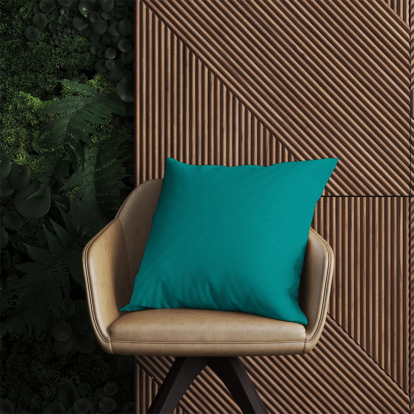 Teal Blue Outdoor Cushion