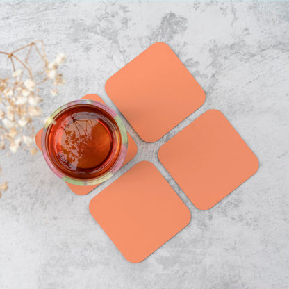 Faded Orange Coasters