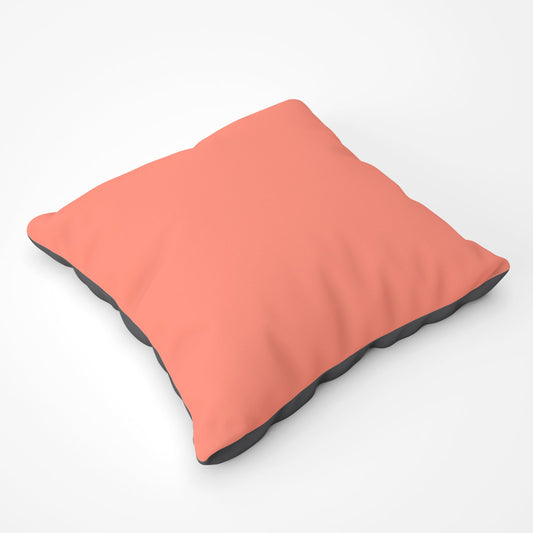 Faded Orange Floor Cushion