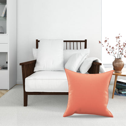 Faded Orange Floor Cushion