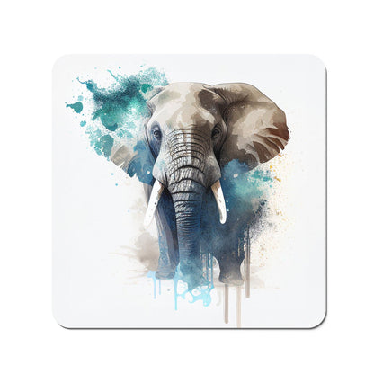 Majestic Elephant Splashart Coasters