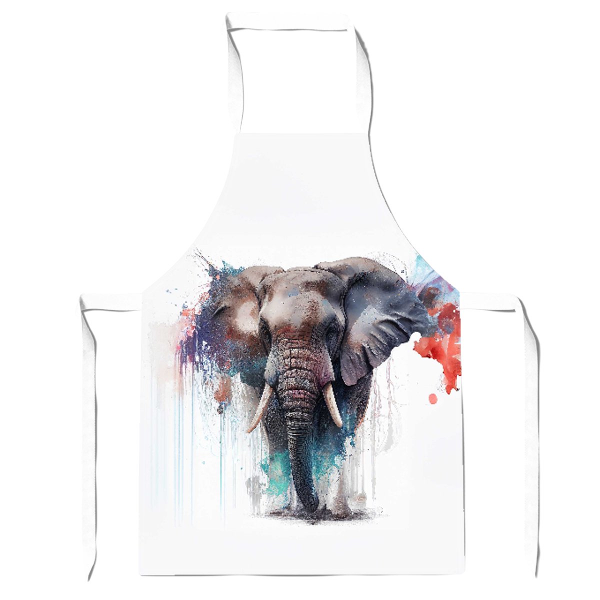 Elephant Splashart Apron