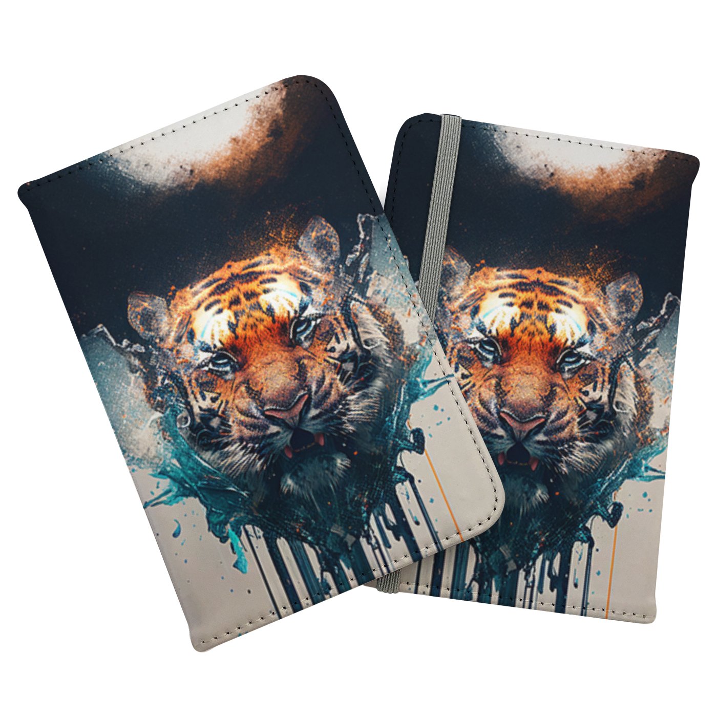 Tiger Face Splashart Passport Cover