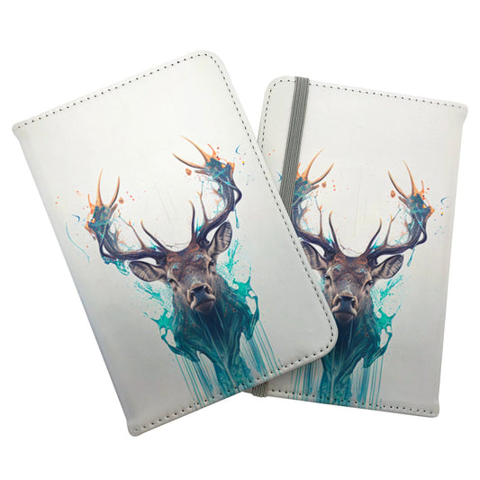 Stag Face Splashart Passport Cover