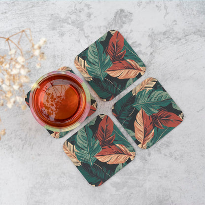 Autumn Colour Leaves Coasters