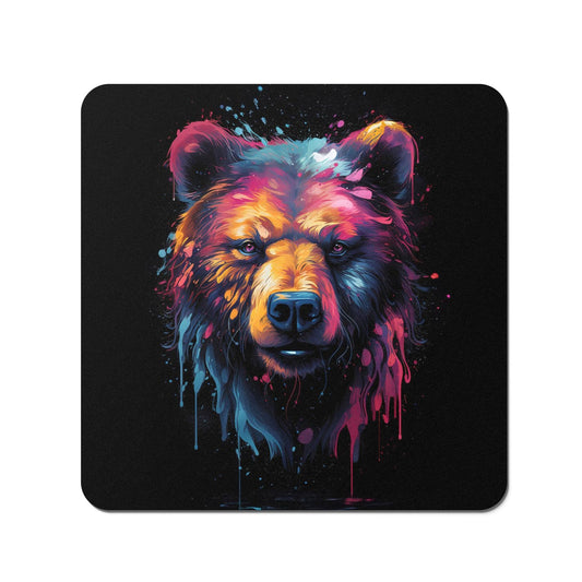 Splashart Bear Face Coasters