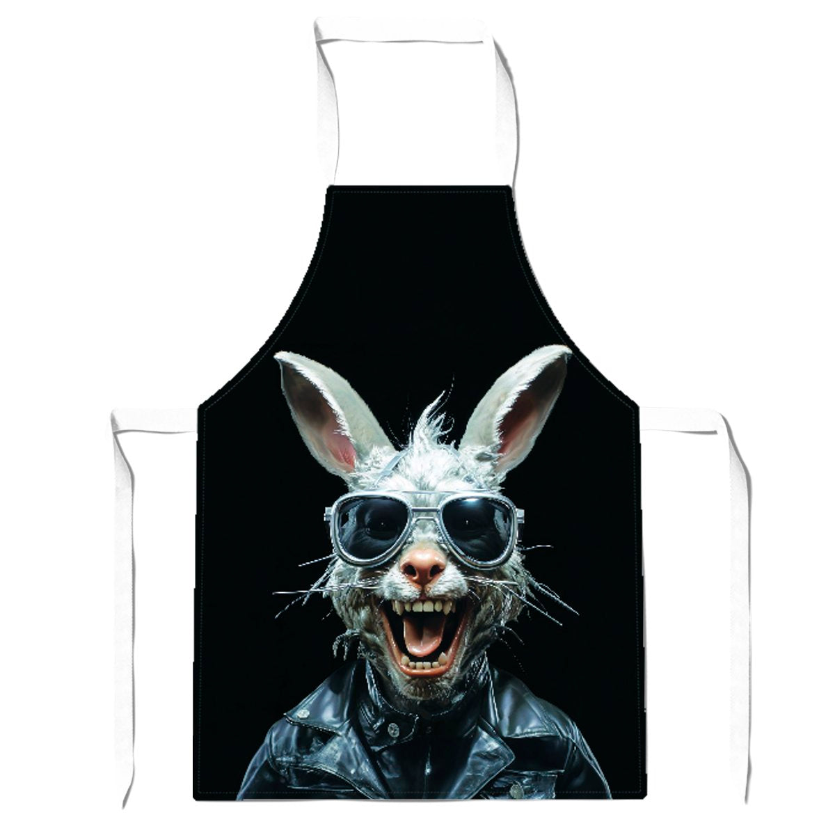 Funky Rabbit Face Apron